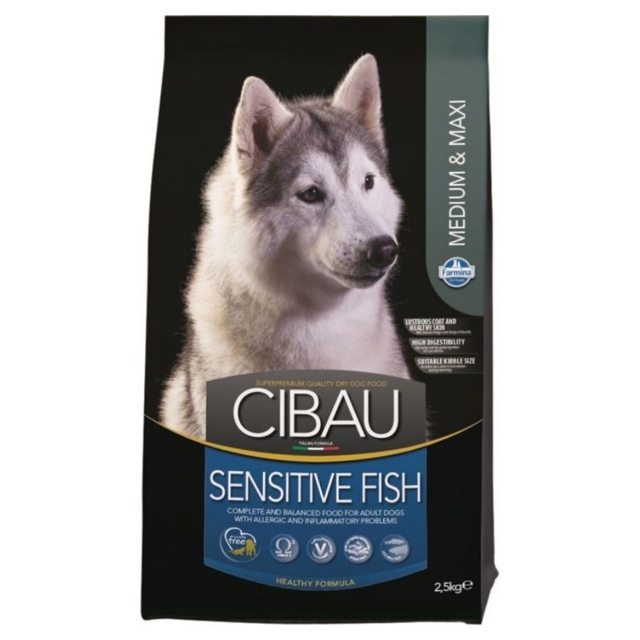 CIBAU Sensitive Fish Medium & Maxi 2.5 kg