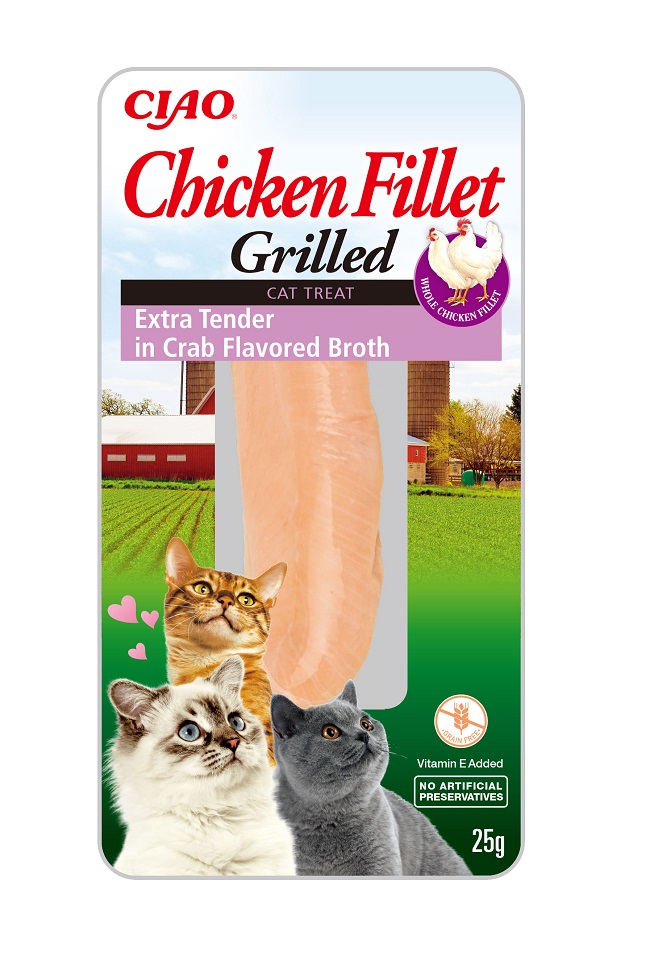 Фото - Корм для кішок INABA CIAO Extra Tender chicken fillet grilled Delikatny filet z kurczaka 