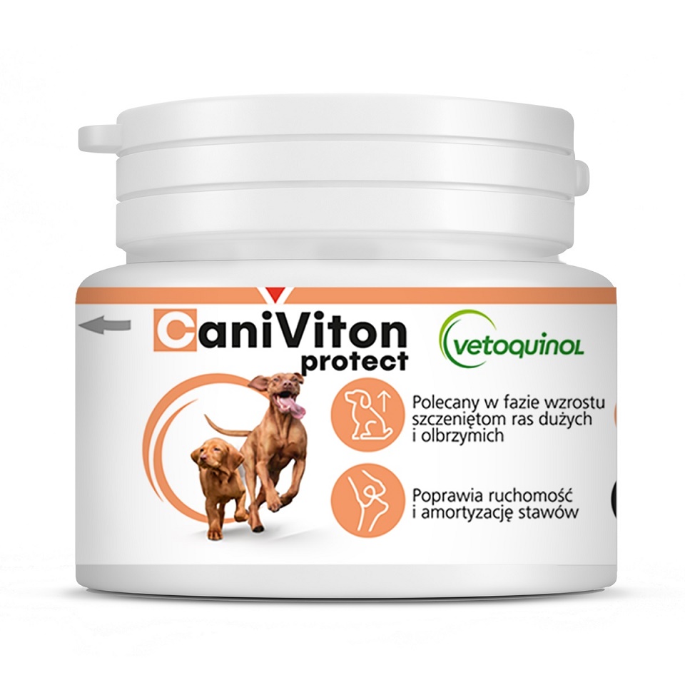 VETOQUINOL Caniviton protect 30 tab. na stawy dla psów ras dużych i olbrzymich