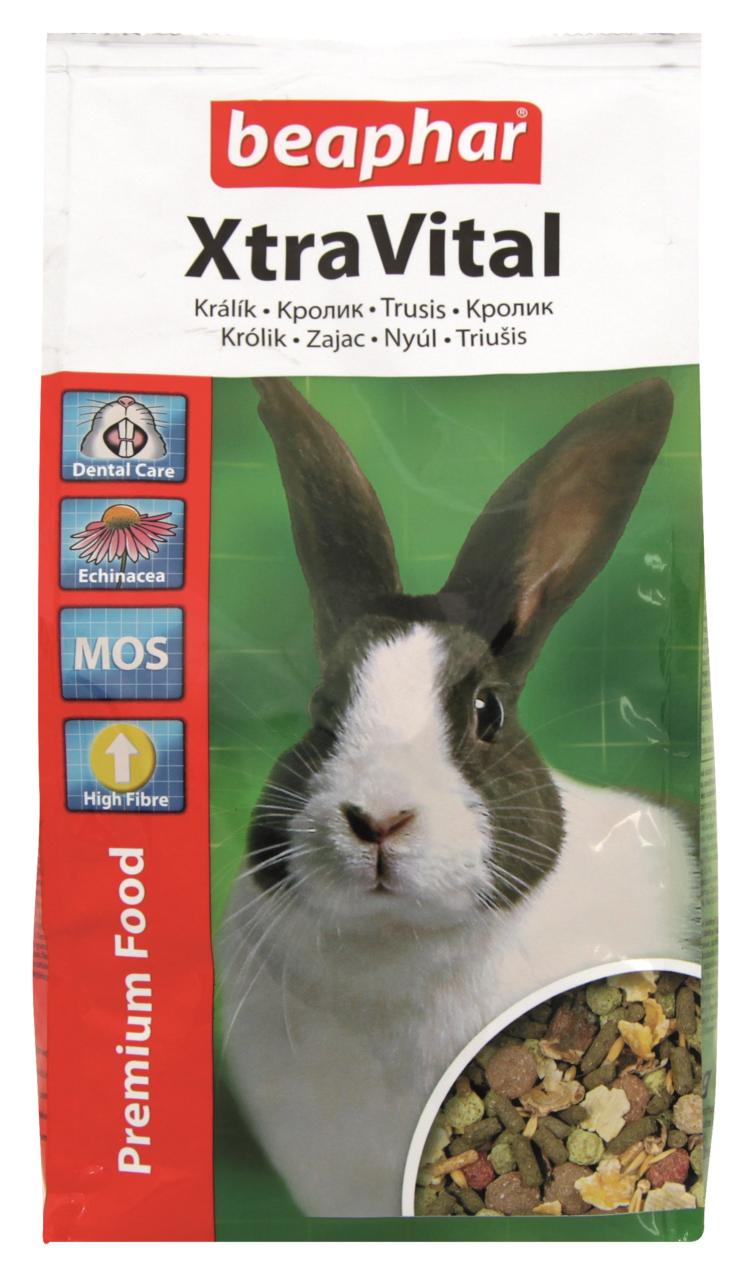 Zdjęcia - Pozostałe artykuły dla zwierząt Beaphar Xtra vital Rabbit pokarm dla królika 2.5 kg 