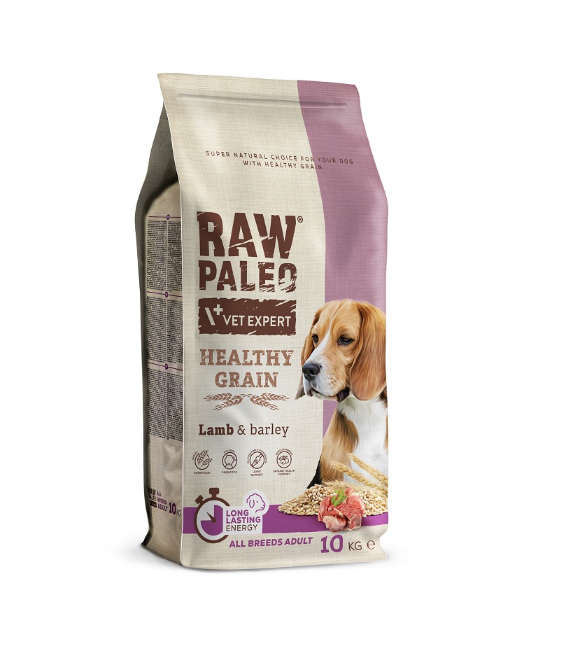 VET EXPERT RAW PALEO Healthy Grain Adult Lamb 10 kg z jagnięciną dla dorosłych psów