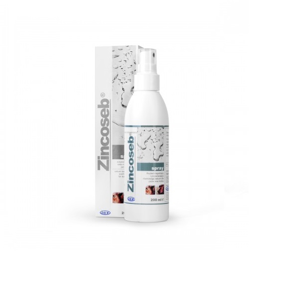 Фото - Ліки й вітаміни GEULINCX Zincoseb Spray 200ml na problemy skórne