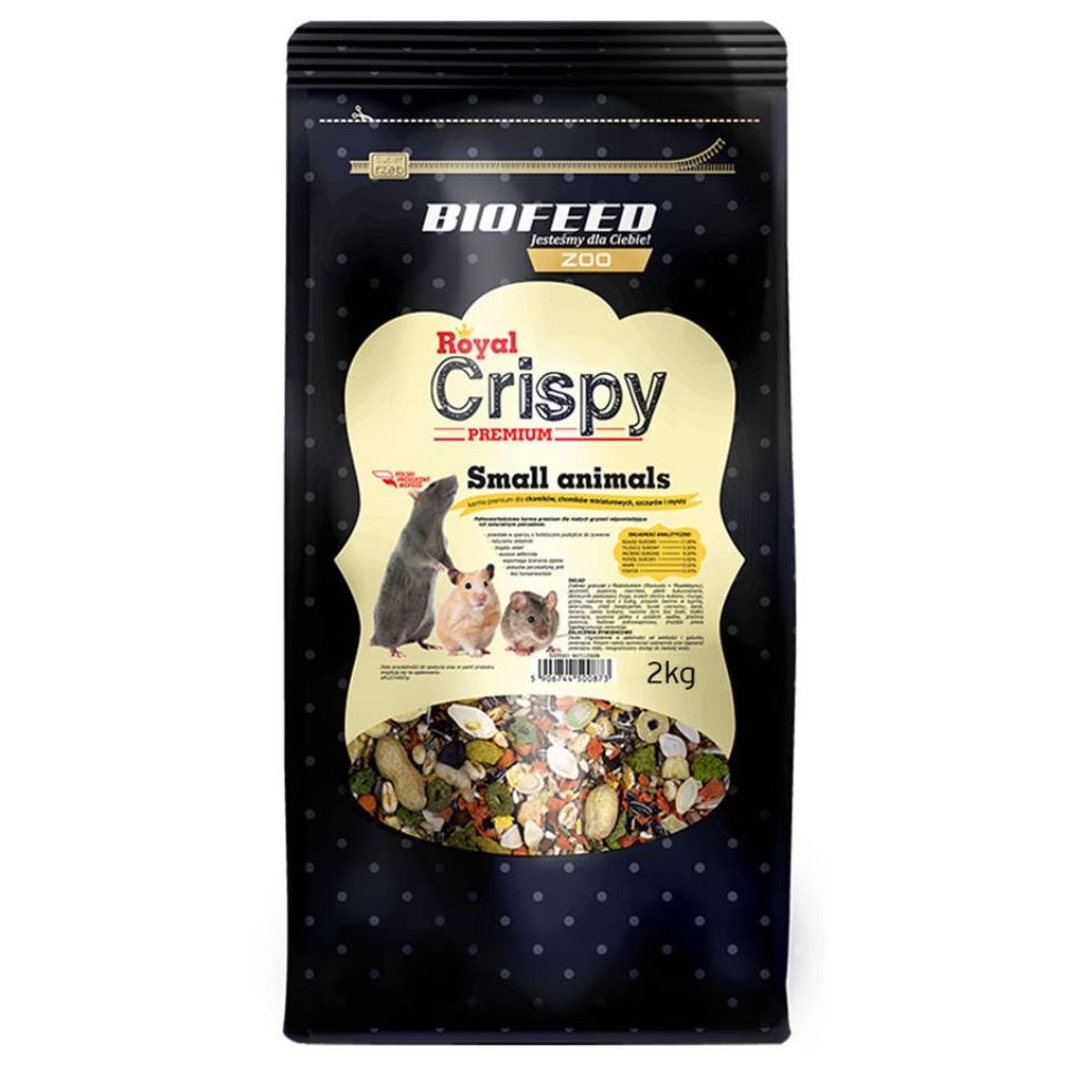 Фото - Корм для гризуна Biofeed Royal Crispy Pokarm premium dla małych gryzoni 2 kg 