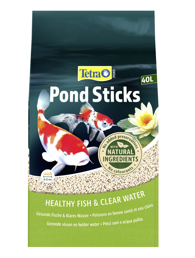 Фото - Корм для риб Tetra Pond Sticks 40 l Pokarm dla ryb w oczkach wodnych 
