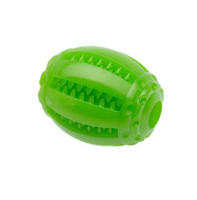COMFY Zabawka dla psa Mint Dental Rugby Zielone 8x6,5cm