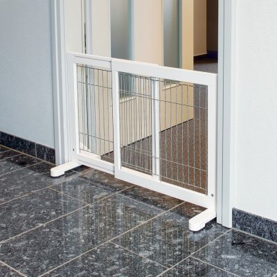 TRIXIE Barierka Metalowa 65 -108 × 61 × 31 cm Biała
