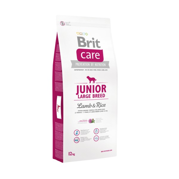 BRIT Care Junior Large Breed lamb & rice 12 kg