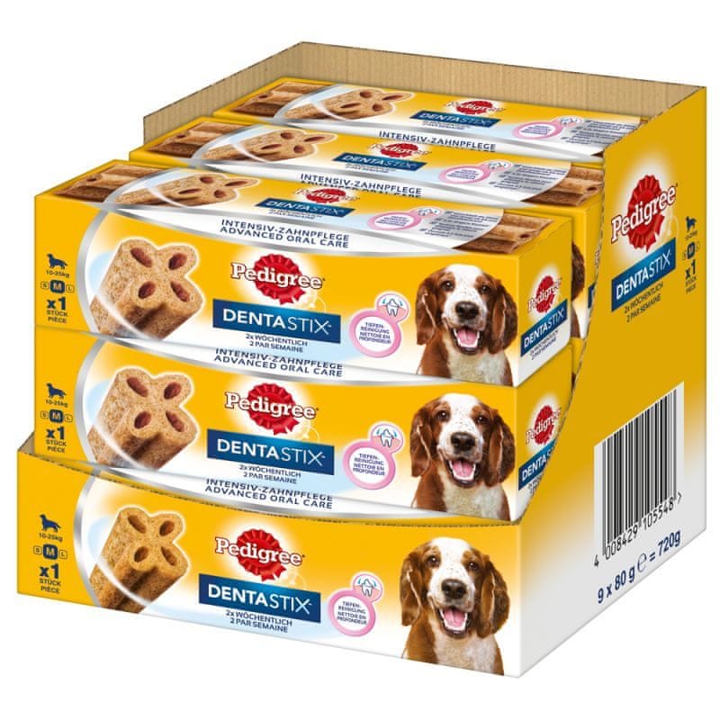 Pedigree dentastix twice store weekly