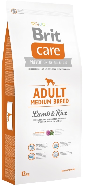 BRIT Care Adult Medium Breed lamb & rice 12 kg