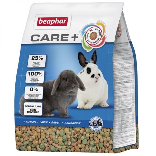 Фото - Корм для гризуна Beaphar Care+ Rabbit Pokarm Dla Królika 1,5kg 