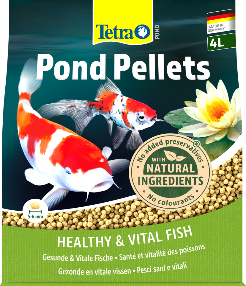 Фото - Інші зоотовари Tetra Pond Pellets 4 l podstawowy pokarm dla ryb w oczkach wodnych granulk 