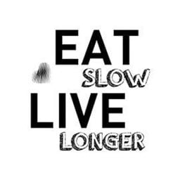 EAT SLOW LIVE LONGER logo