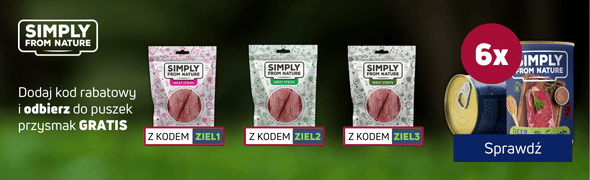 Promocja SIMPLY FROM NATURE wybrany przysmak gratis