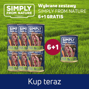 Promocja SIMPLY FROM NATURE Karma mokra 6+1 GRATIS