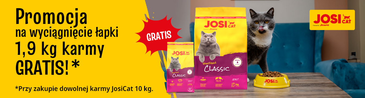 2025-03-05- JOSERA JosiCat 10 kg + 1,9 GRATIS -