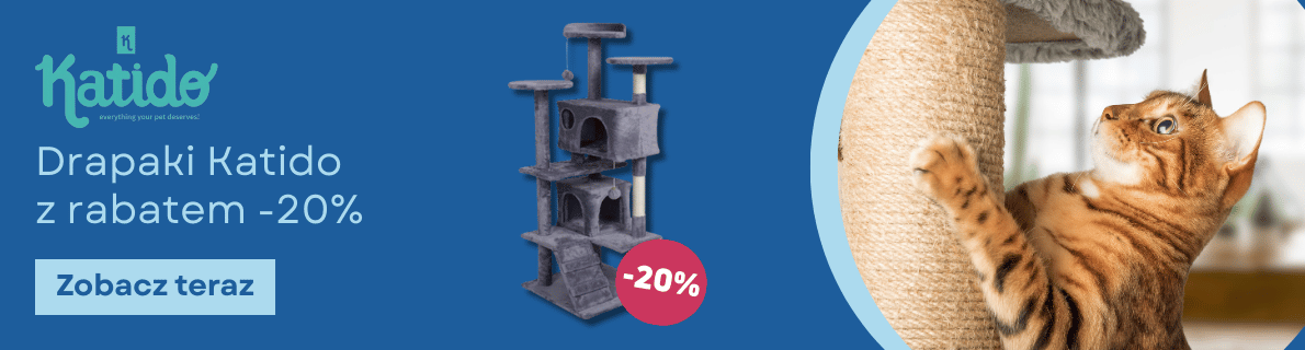 Promocja KATIDO rabat na drapaki -20%