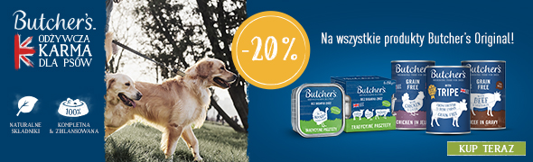 Promocja BUTCHER'S rabat -20% na wybrane produkty