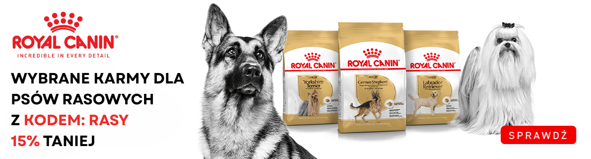 Promocja ROYAL CANIN na wybrane produkty -15% z kodem ROYAL