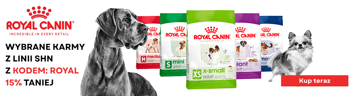 Promocja ROYAL CANIN na wybrane produkty -15% z kodem ROYAL