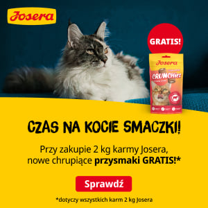 Promocja JOSERA karma dla kota + Crunchies GRATIS