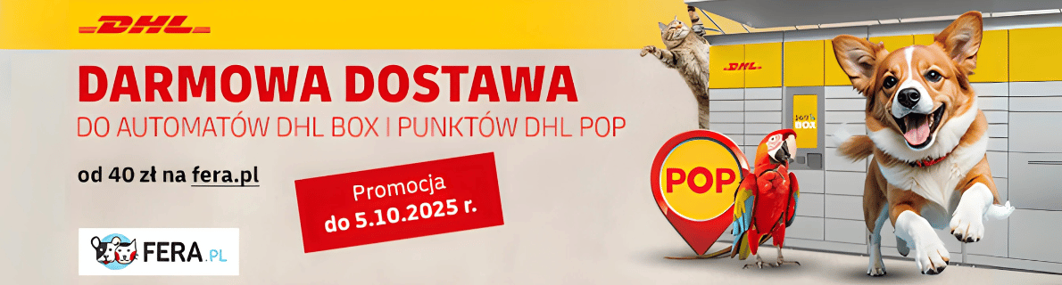Fera.pl x DHL - Darmowa dostawa od 40 zł