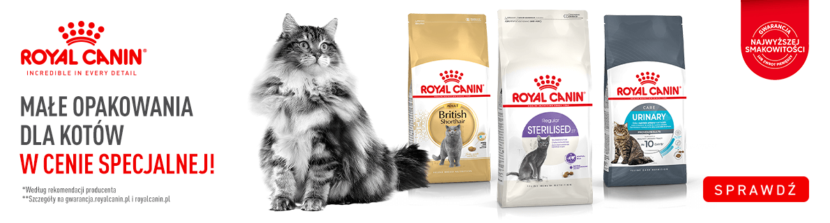 Promocja ROYAL CANIN rabat -15% na produkty weterynaryjne