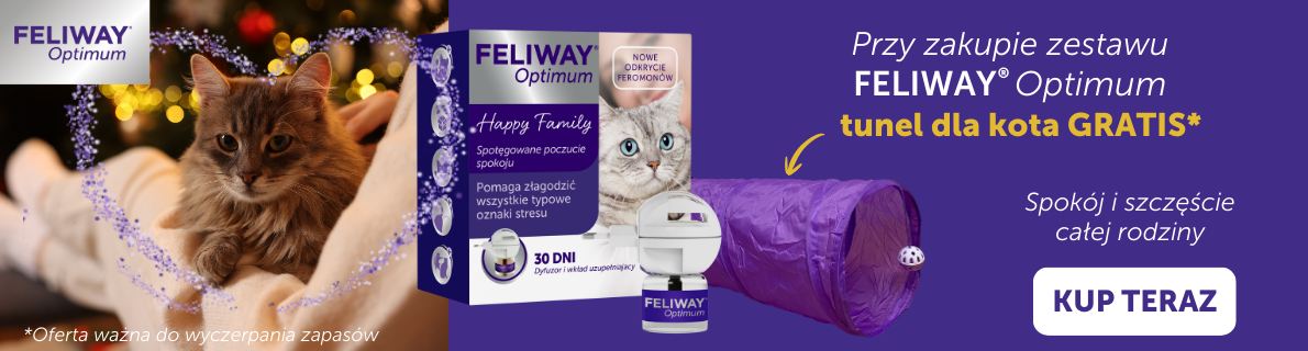 Promocja FELIWAY tunel dla kota gratis