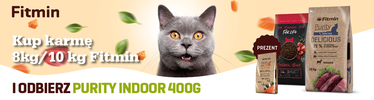 Promocja FITMIN przysmak dla kota gratis
