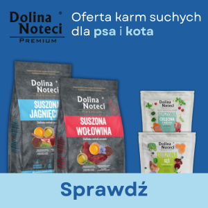 Oferta DOLINA NOTECI karm suchych dla psa i kota