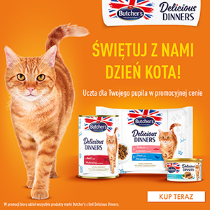 Promocja BUTCHER'S - świętuj z nami dzień kota