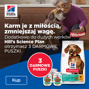 Promocja HILL'S karma Science Plan + 3 puszki GRATIS
