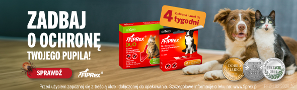 FIPREX - Zadbaj o ochronę Twojego pupila