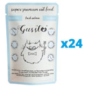GUSSTO Cat Fresh Salmon mokra karma dla kotów świeży łosoś 24x85 g