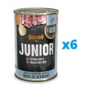 BELCANDO Super Premium Junior Drób, jajka 6x400 g mokra karma dla szczeniąt