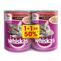 Adult puszka 24x400g - mokra karma dla kotów wołowiną w sosie (12szt. za 50%)