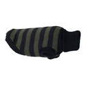 Glasgow Sweterek dla psa 23 cm Paski khaki-czarne