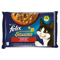 Sensations Sauce Wiejskie Smaki w sosie 4x85g mokra karma dla kota