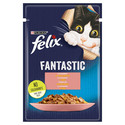 FELIX FANTASTIC Łosoś w galaretce 26x85g mokra karma dla kota