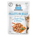 Care Fillets in Jelly indyk i krewetki saszetki dla kota 24 x 85 g