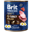 BRIT Premium by Nature 24 x 800 g indyk i wątroba mokra karma dla szczeniąt