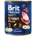 BRIT Premium by Nature 12 x 800 g indyk i wątroba mokra karma dla szczeniąt