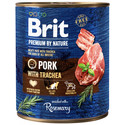 BRIT Premium by Nature 18 x 800 g wieprzowina i przełyk naturalna karma dla psa