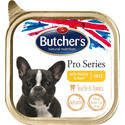 BUTCHER'S Pro Series Teeth&Bones z drobiem i wołowiną pasztet dla psa 24 x 150 g