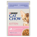 CAT CHOW Kitten z jagnięciną i cukinią w sosie dla kociąt 26 x 85 g