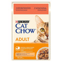 CAT CHOW Adult z wołowina i bakłażanem 26 x 85 g