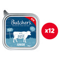 BUTCHER'S Original Junior, karma dla psa, z wołowiną, pasztet 12 x 150g