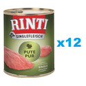 RINTI Singlefleisch Turkey Pure 12x400 g monoproteinowa indyk