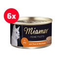 MIAMOR Feine Filets tuńczyk i jajko przepiórki 6 x 100 g