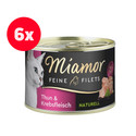 MIAMOR Feline Filets filety tuńczyka i kraba w sosie własnym 6 x 156 g