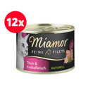 MIAMOR Feline Filets filety tuńczyka i kraba w sosie własnym 12 x 156 g